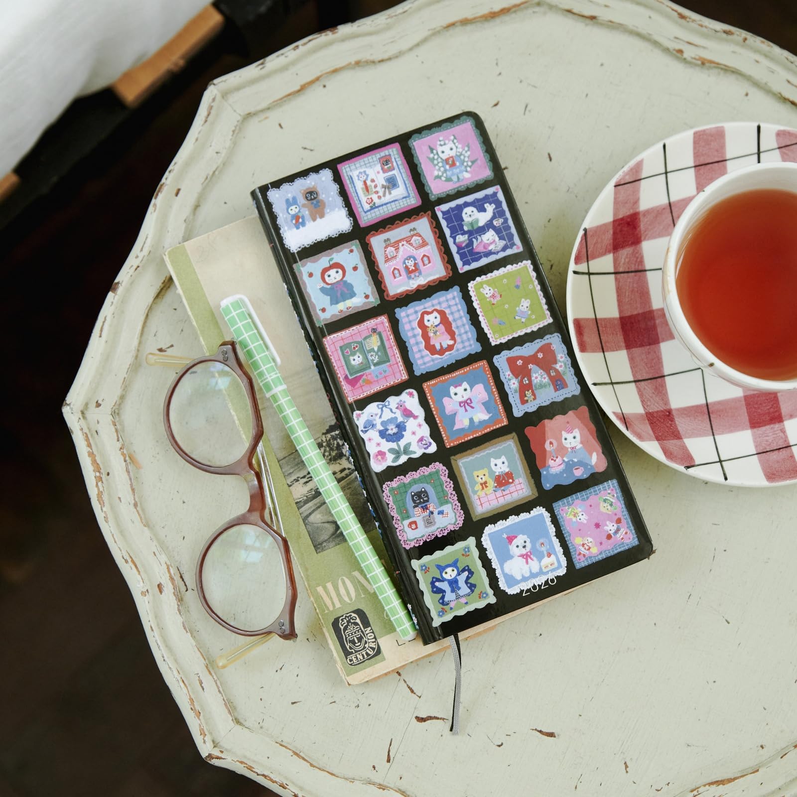 Amazon.co.jp: ほぼ日手帳 2026 weeks 北岸由美/しろねこのまいにち 1